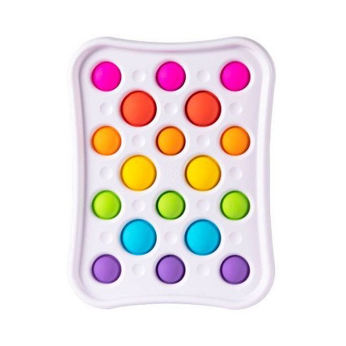 Toynk Pop Fidget Toy 10-button Rainbow Numbers Silicone Bubble Popping Game  : Target