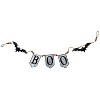 Gulches 67x7.3"H Iron Boo Banner with Bats, Halloween Holiday Decor - 2 of 4