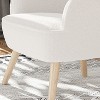 Maxax Mid-Century Leather Accent Chair - 2 of 3