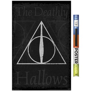 Trends International Harry Potter- The Deathly Hallows - Symbol Unframed Wall Poster Prints - 1 of 4