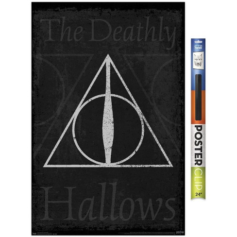 Trends International Harry Potter - Slytherin Crest Magic Framed Wall  Poster Prints Black Framed Version 14.725 x 22.375