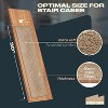 MBIGM Non-Slip Safety Rug, Stair Treads for Wooden Steps, Wood Treads for Steps, Ideal for Wooden Stairs, 15 pk - 2 of 4