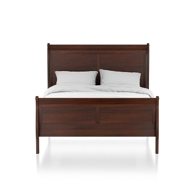 Sliver Sleigh Panel Bed - HOMES: Inside + Out