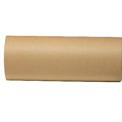School Smart Butcher Kraft Paper Roll, 40 lbs, 36 Inches x 1000 Feet, Brown
