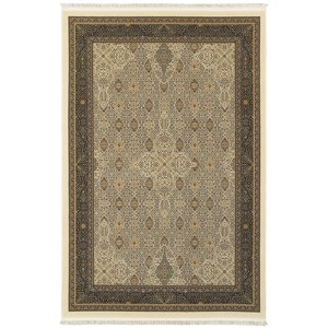Oriental Weavers Masterpiece 1335I Ivory/ Dark Blue Indoor Area Rug - 3'10" x 5'5" - 1 of 3