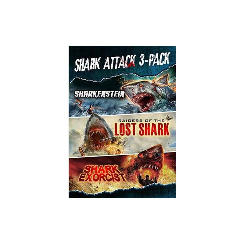 Shark Attack 3-Pack (DVD), 1 of 2