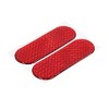 Unique Bargains Car Reflective Safety Warning Self-adhesive Tape Sticker 4.7"x1.6" Red 4 Pcs - 2 of 3