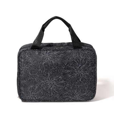 Midnight Blossom Large Hanging Travel Toiletry Kit