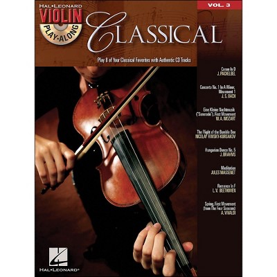 Hal Leonard Classical Violin Play-Along Volume 3 Book/Online Audio