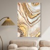 Art Remedy Golden Lines Agate and Geode Wall Art Framed - 2 of 4