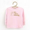 The Juniper Shop Lil Boo Thang Toddler Long Sleeve Tee - 4T - Pink - 3 of 4