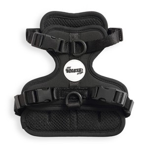 THE LICKER STORE Arlo Adjustable Soft Padded No Pull Pet Harness with 3 Buckles and 3 Leash Clips - 1 of 4