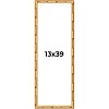 PosterPalooza | 13x39 Bamboo Picture Frame, UV Acrylic, 4 Finishes - Brown, Black, Gold, and Natural - 2 of 4