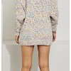Women's RAINBOW DOTS OVERSIZED SWEATER - J.NNA - 2 of 3