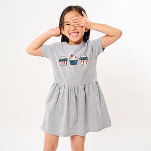 The Juniper Shop Patriotic Cupcakes Toddler Dress - 1 of 4