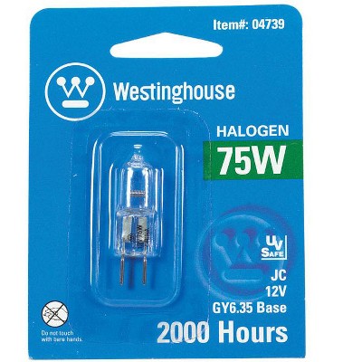 Westinghouse 75 W T4 Decorative Halogen Bulb 1,350 Lm White 1 Pk : Target