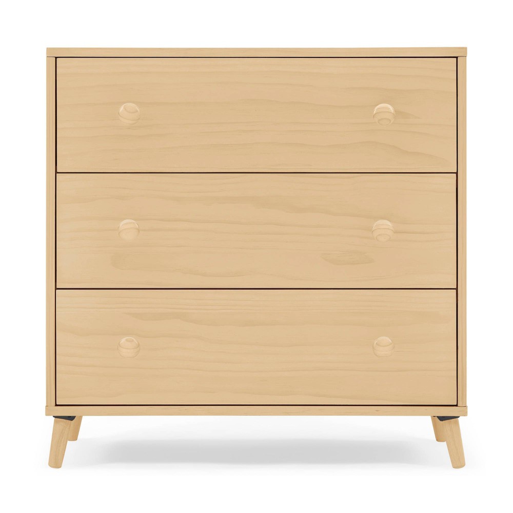 Delta Children Jordan 3 Drawer Dresser with Interlocking Drawers - Natural -  89369604