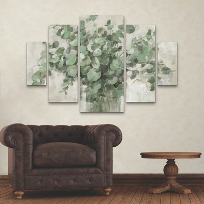 Danhui Nai Scented Eucalyptus Neutral 5-Piece Canvas Wall Art Set