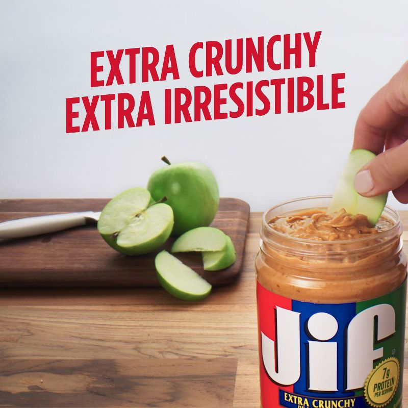 Jif Crunchy Peanut Butter - 16oz, 4 of 7