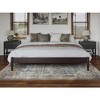 AFI Furnishings Pasadena 14 in King Platform Bed Frame in Espresso - 3 of 4