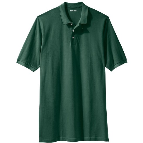 Kingsize Men's Big & Tall Longer-length Shrink-less Piqué Polo Shirt ...