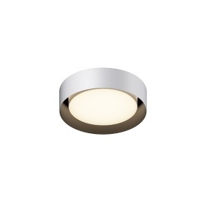 ET2 Lighting Echo 1 - Light Flush Mount in  White/Black - 1 of 1