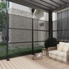 SpassWay 72"H 47"W Outdoor Metal Garden Trellis Privacy Screen Lattice Panel Indoor Room Divider - 3 of 4