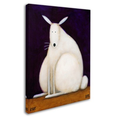 Trademark Fine Art -daniel Patrick Kessler 'bunny' Canvas Art : Target