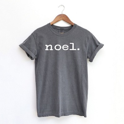 Simply Sage Market Women's Noel Typewriter Short Sleeve Garment Dyed Tee