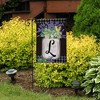 Briarwood Lane Everyday Garden Flag 12x18 For Outdoor Farmhouse Monogram Letter L Garden Flag Flags For Outside - 4 of 4