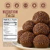 Snackathon Sprinkles for Baking & Decorating, Chocolate Sprinkles, 2.2 LB Bulk Brown Jimmies in Resealable Pouch - 2 of 4