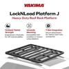 YAKIMA Aluminum Roof Mount LockNLoad 3 Bar System Heavy Duty Roof Rack Platform, Black - 3 of 4
