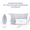 Narwey Striped Makeup Bag with Small Makeup Bag for Purse - 4 of 4