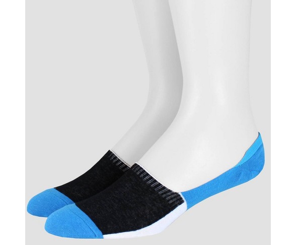 Men's Sock Talk Out Of Office Liner Socks - Black 10-13
