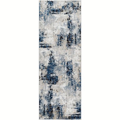 Mark & Day Vuren Woven Indoor Area Rugs Denim