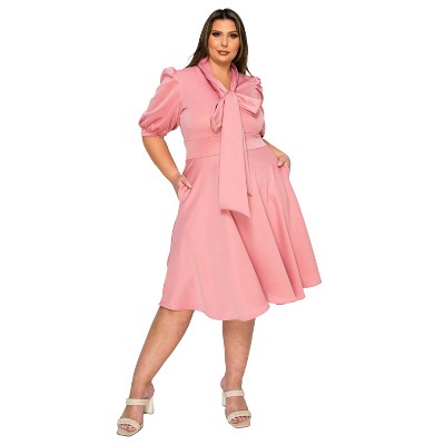 L I V D Women's Carina Donna Flare Dress w/ Pockets