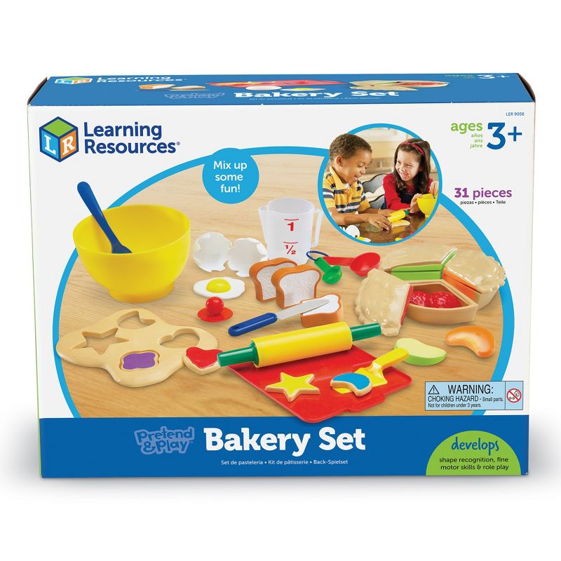 Learning Resources Play Bakery Set, 31 Pieces, Ages 3+, 4 of 7