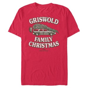 Men's National Lampoon's Christmas Vacation Griswold Christmas Tree T-Shirt - 1 of 4