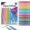 Paper Mate Flair! DUAL Calligraphy Pens Brush/Medium Tips Assorted Colors 16/Pack (2181607) - 2 of 4