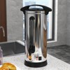 Coffee Dispenser, Stainless Steel Commercial Coffee Maker, Fast Brew Electric Hot Beverage Dispenser, Hot Water Urn for Church Meeting Rooms Party - 2 of 4