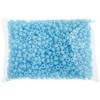 John Bead 1000 Pieces 9mm Plastic Crow Beads Light Blue Pony Bead for DIY Arts and Crafts Making Supplies - 3 of 3