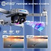 Contixo F28 Foldable GPS Drone - 2K FHD Camera with GPS Control and Selfie Mode - Follow Me, Way Point, & Orbit Mode -With Carrying Case - 2 of 4