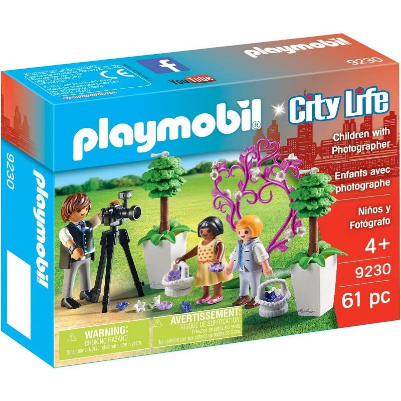 Playmobil Playmobil City Life 9230 Children and Photographer Playset, 2 of 4