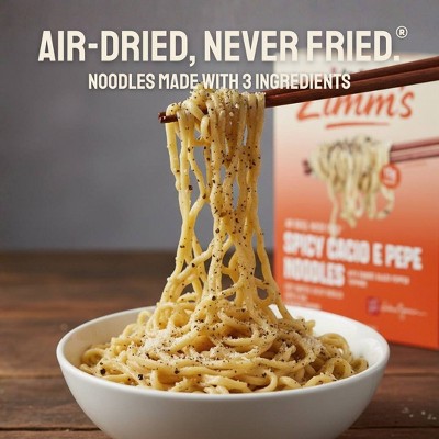 A-Sha Foods USA Zimm's Spicy Cacio E Pepe Noodles - 3.37oz