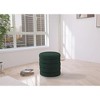 Meridian Furniture,Aphia Boucle Fabric Ottoman/Stool - 2 of 4