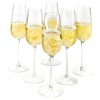 Blue Rose Polish Pottery 8oz. Opal Confetti Champagne Glass - Set of 6 - 2 of 2
