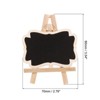 Unique Bargains Wood Detachable Design Smooth Surface Chalkboard - 2 of 4