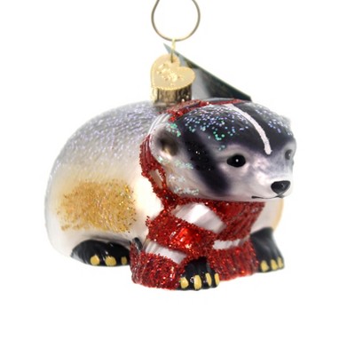 Old World Christmas Badger World's Fastest Digers  -  Tree Ornaments