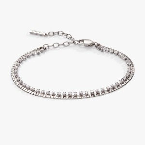 Alex and Ani Double Strand Crystal Tennis Chain Bracelet - 1 of 4