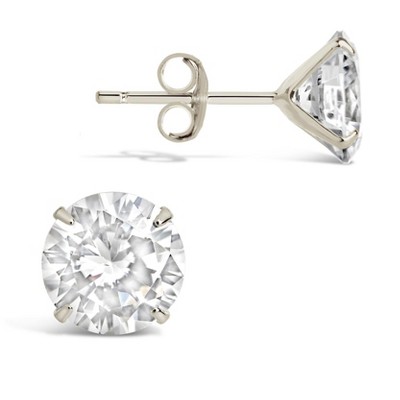 SHINE by Sterling Forever Sterling Silver Everyday Essential CZ Studs